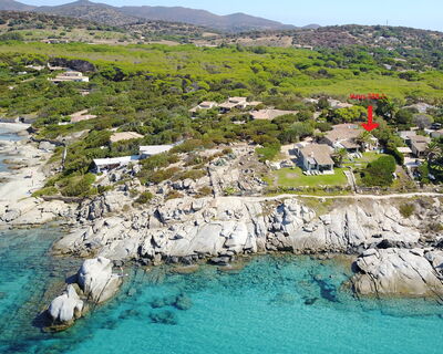 Felshaus über dem Wasser - Nr. S338.1