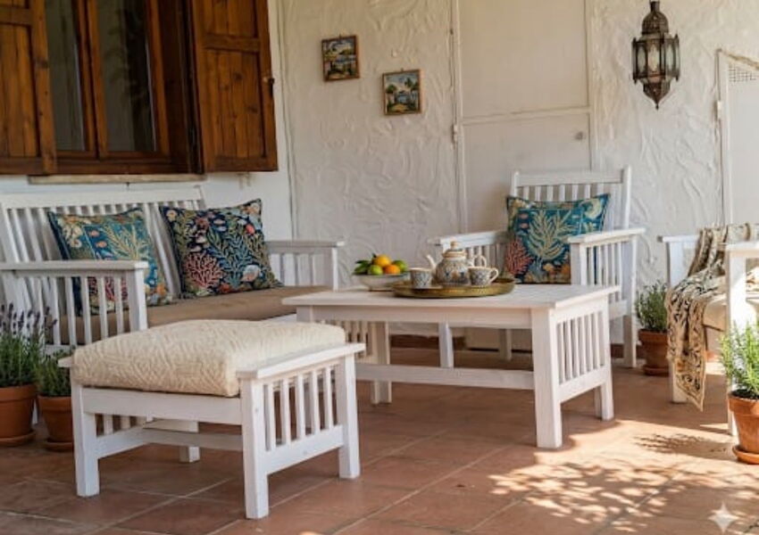 Bungalow mit Dachterrasse und Meerblick in zentraler Lage von Costa Rei