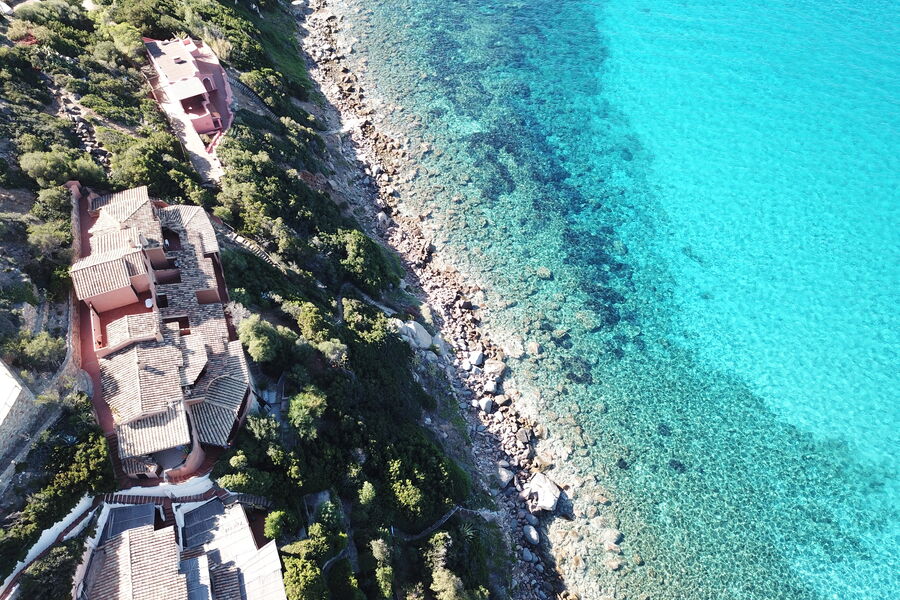 Haus auf dem Meeresfels I - Nr. S205b