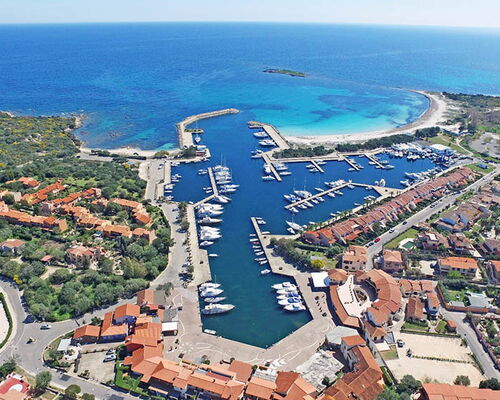Vogelschaublick auf Porto Ottiolu