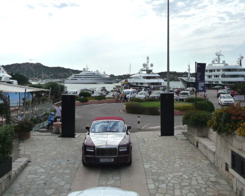 Der Hafen von Porto Cervo