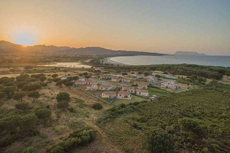 Pool-Bungalow im Gallo di Gallura - Nr. 177/12 - Vogelperspektive