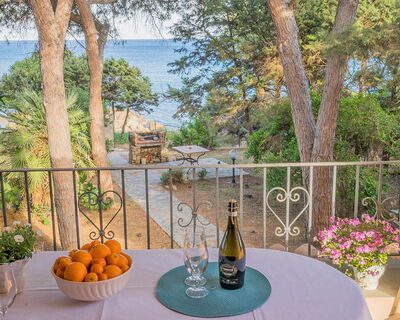 Komfortable Villa mit Privatstrand - Nr. 516/1 - Blick von der Terrasse