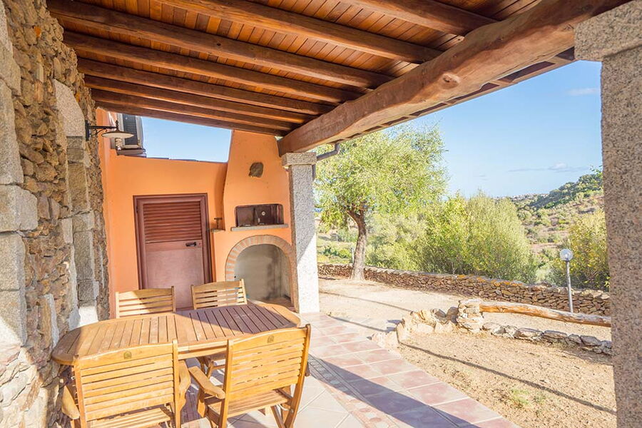 Bungalow mit Meerblick und Pool - Nr. 115/4 - Terrasse