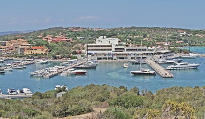Der Hafen von Porto Cervo