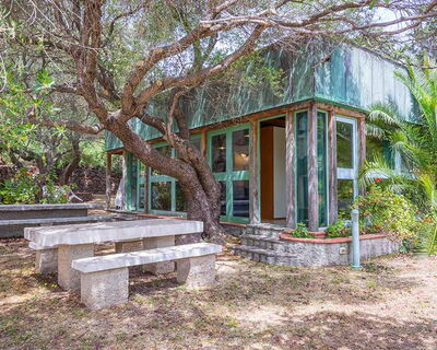 Extravagantes Haus in Glas und Holz - Nr. 510/1 - Aussenansicht