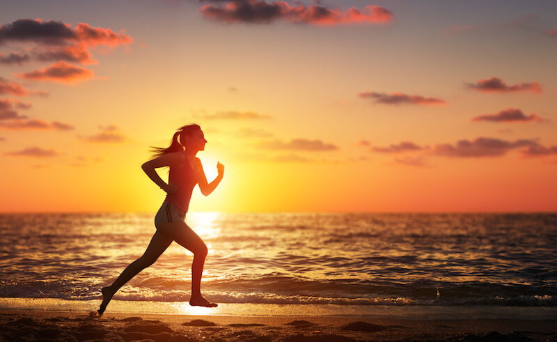 Joggen – im Sonnenuntergang auf Sardinien!