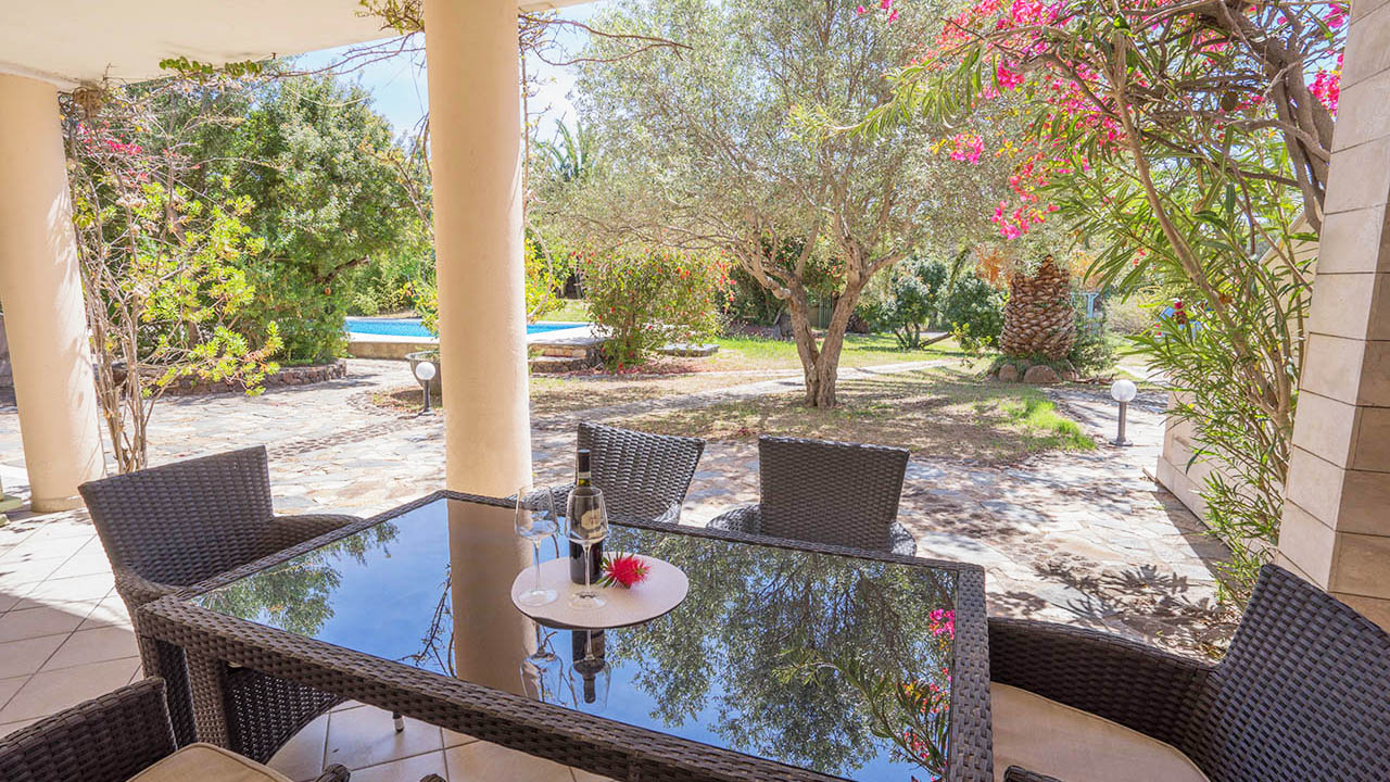 Villa mit Pool - Nr. 510A - Terrasse